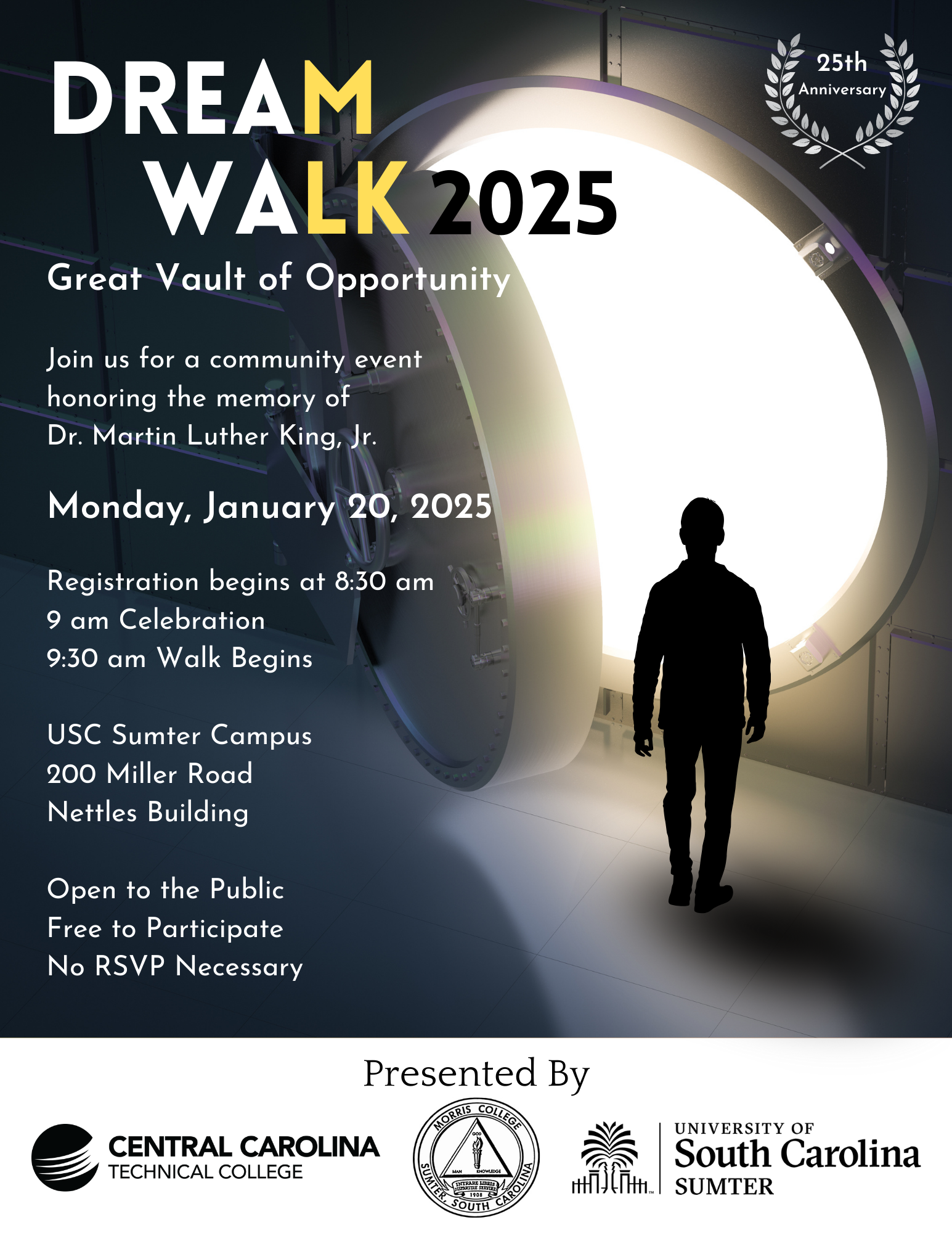 2025 MLK Dream Walk Flyer