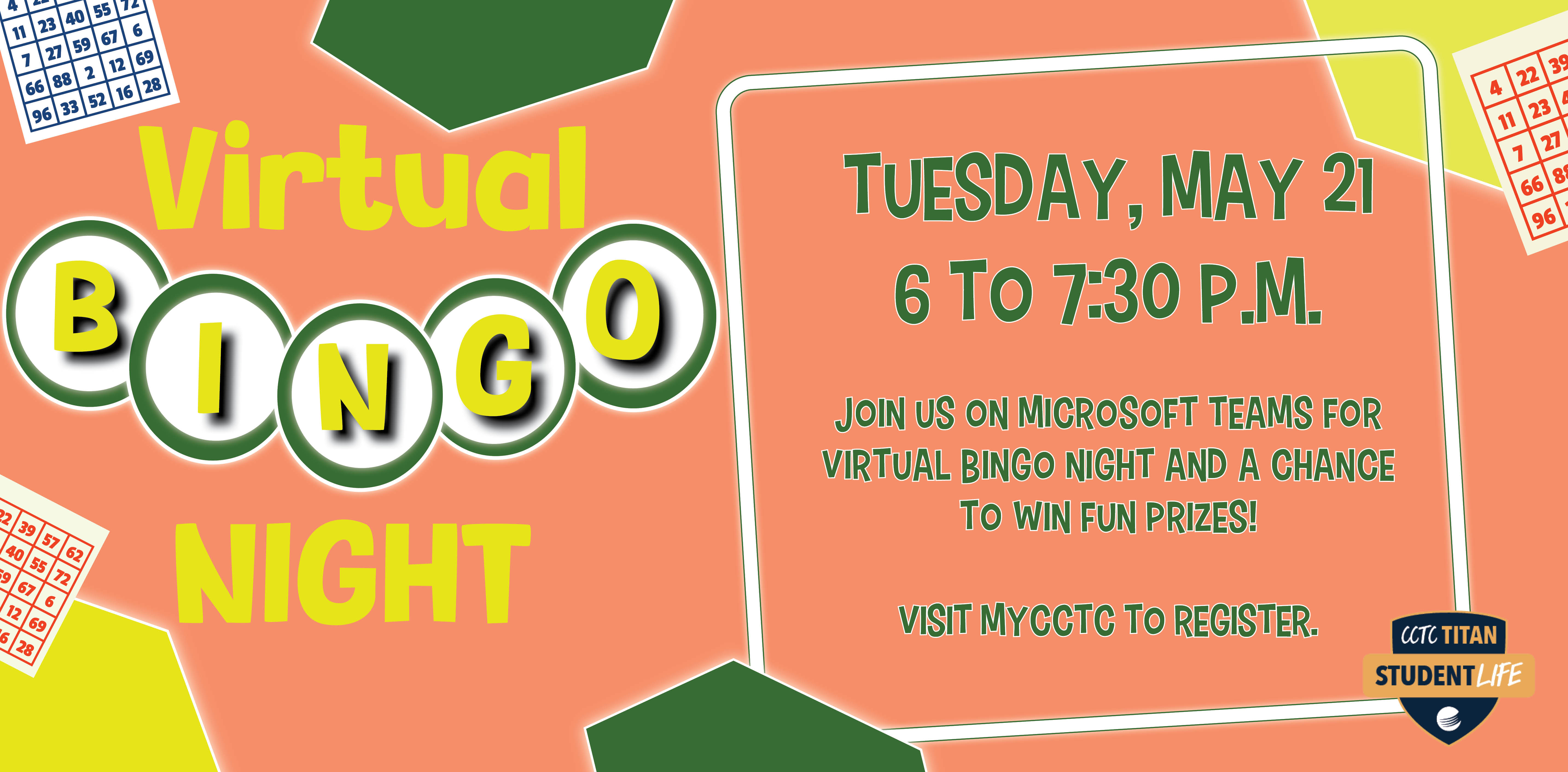 May 2024 virtual Bingo