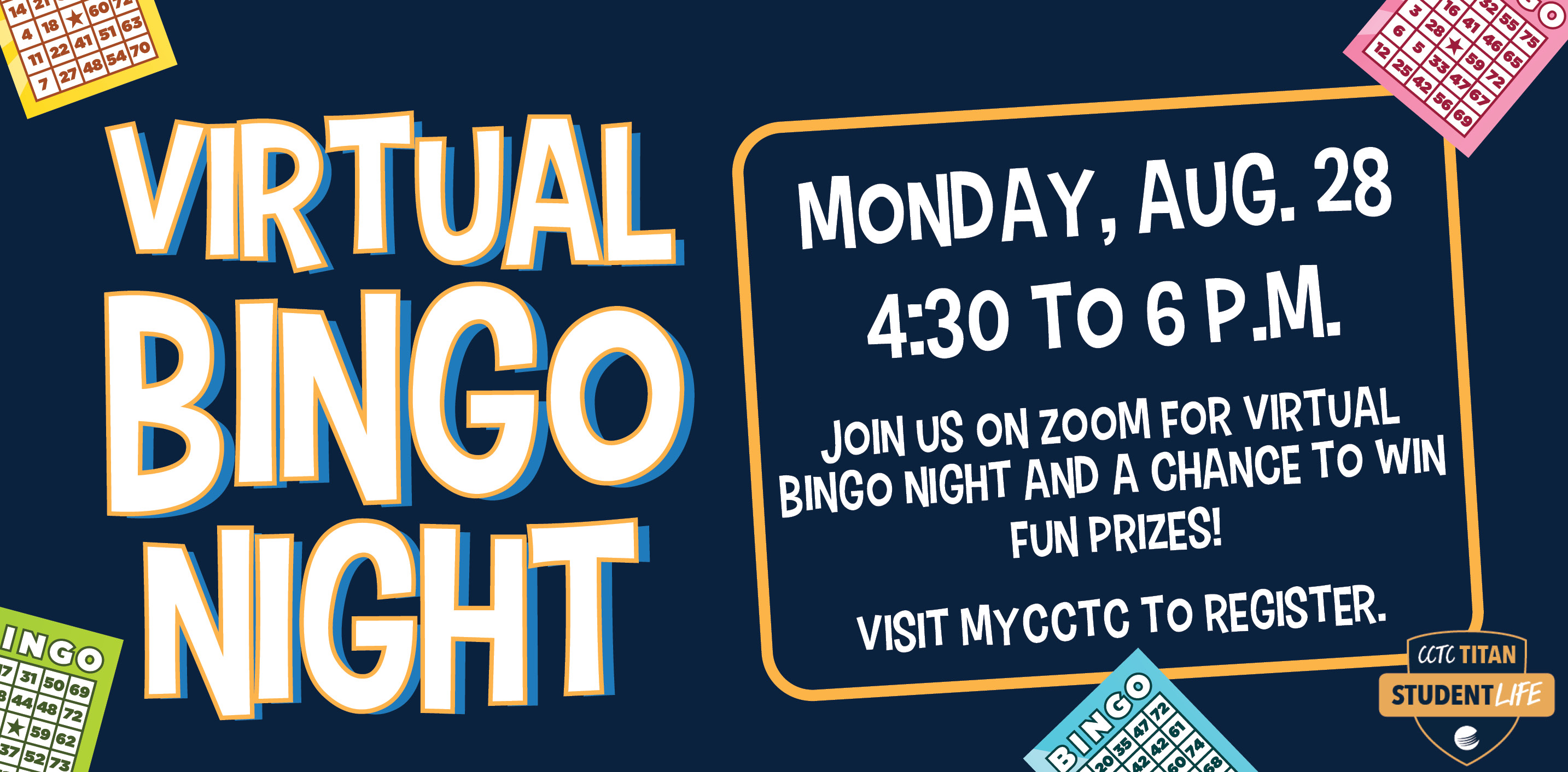 Virtual Bingo Aug 2023