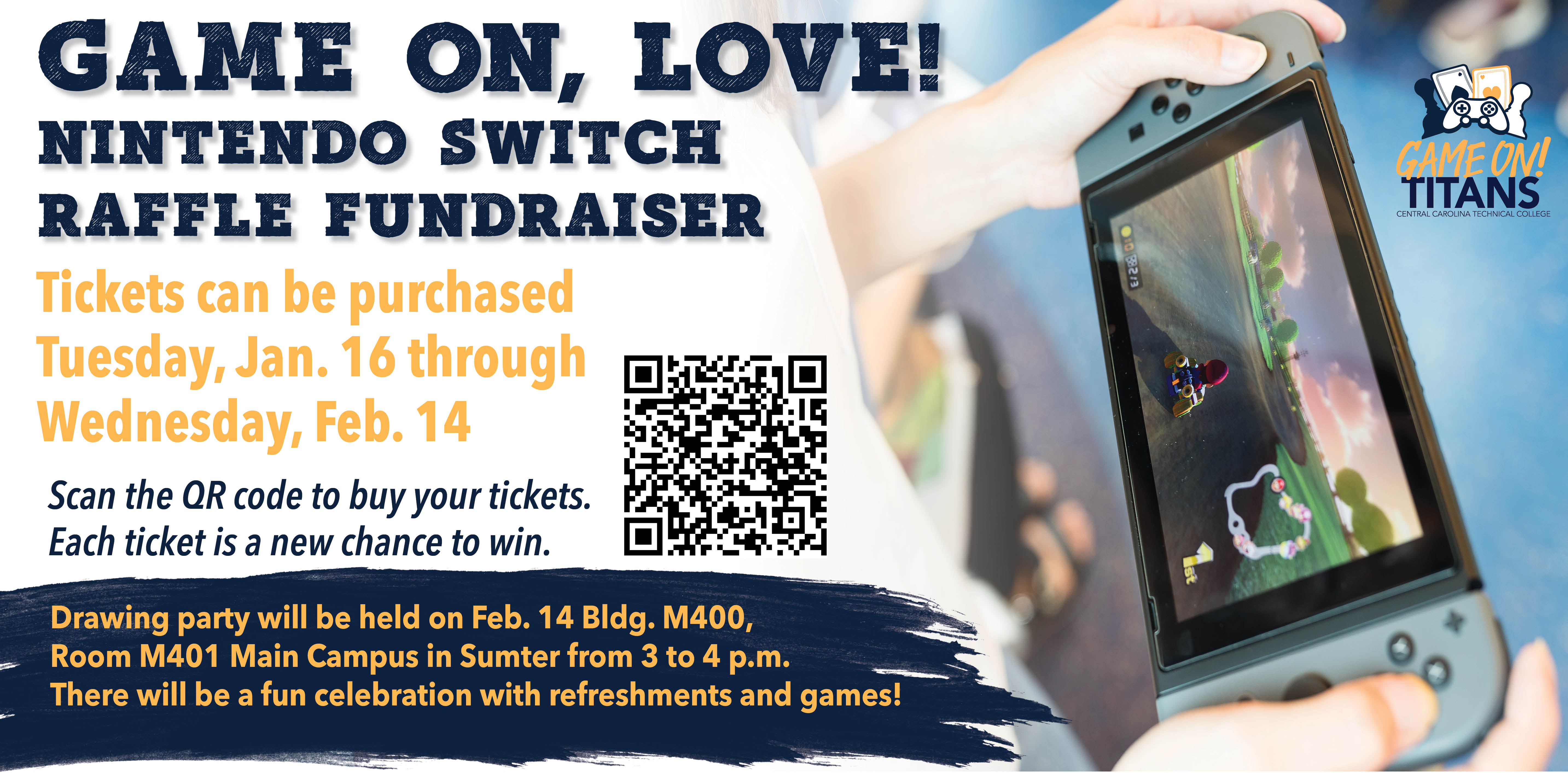 Game On Raffle 2024