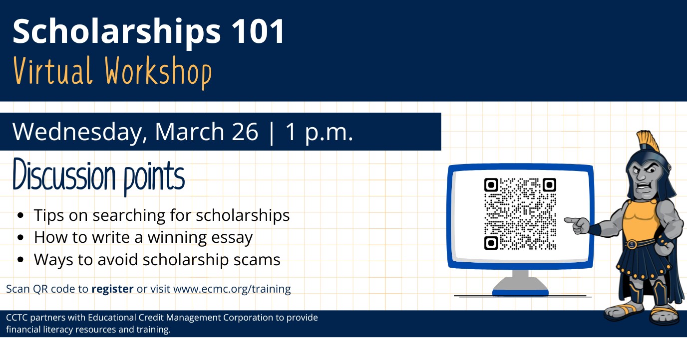 Webinar graphic with event information including link and QR code.