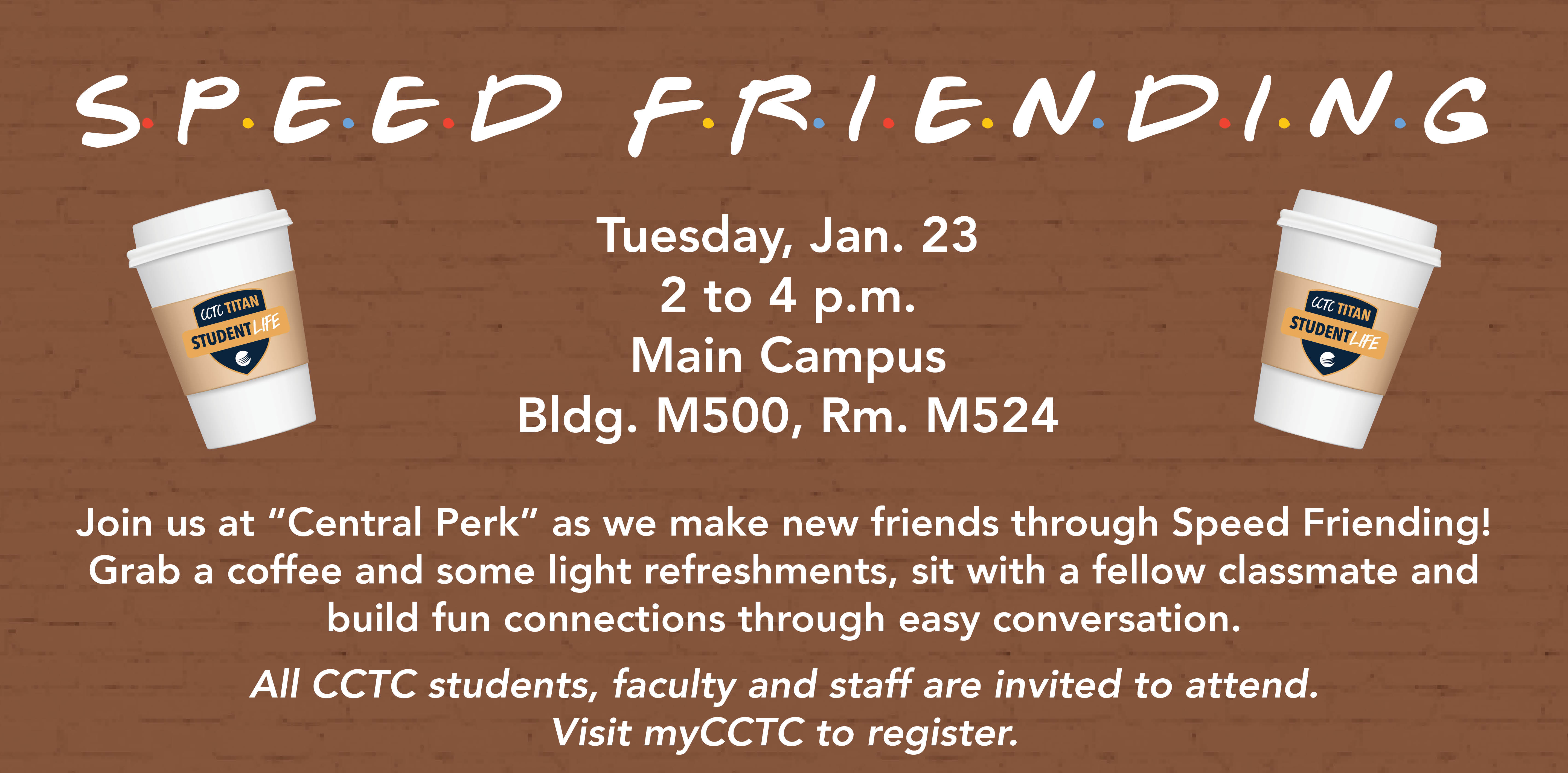 Speed Friend Jan 2024