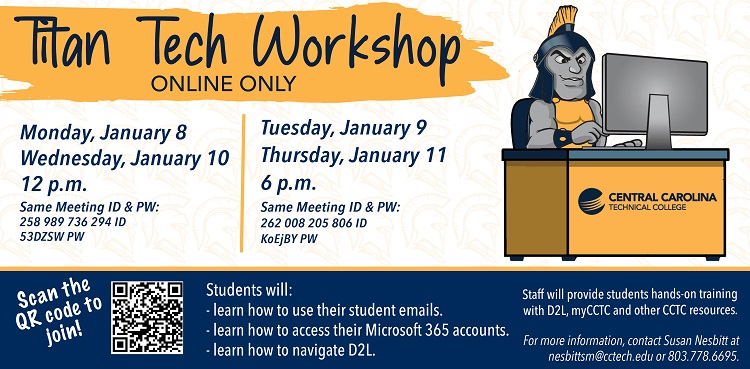 Titan Tech Workshop Jan 2024