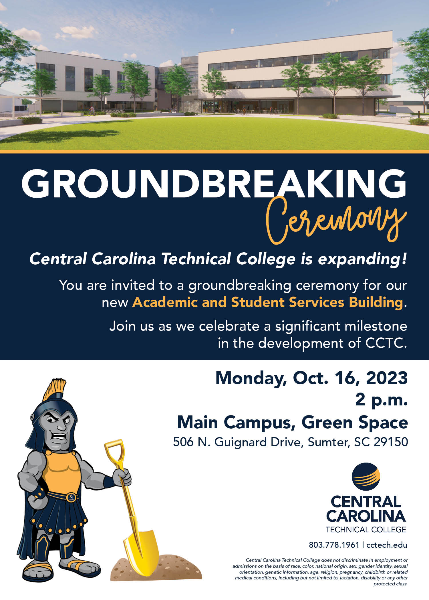 Groundbreaking Ceremony invitation